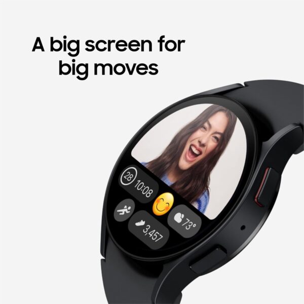 Samsung Galaxy Watch 6 44mm LTE Smartwatch, Fitness Tracker, Personalized HR Zones, Advanced Sleep Coaching, Heart Monitor, BIA Sensor for Health Wellness Insights, Big Screen, US Version, Graphite - Image 7