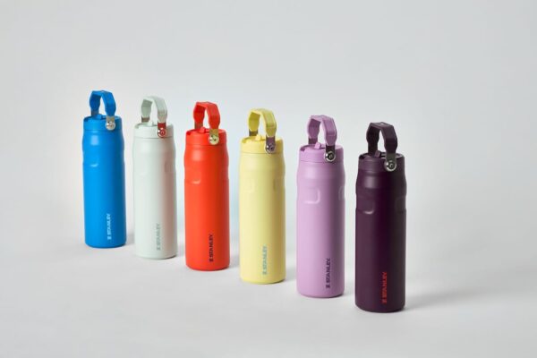 Stanley IceFlow Flip Straw 2.0 Water Bottle 24 OZ | Built-In Straw with Larger Opening | Lightweight & Leak-Resistant | Insulated Stainless Steel | BPA-Free | Mist - Image 5