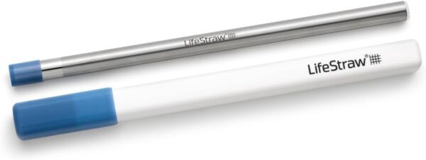 LifeStraw Sip – Reusable Stainless Steel Water Filter Drinking Straw - Image 2