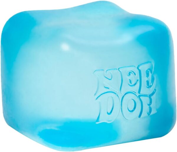 Schylling NeeDoh Nice Cube - Sensory Squeeze Toy with Super Solid Squish - 2.25" Cube - Color May Vary (Pack of 1) - Image 2
