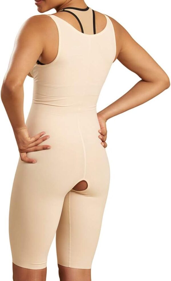 MARENA SFBHS2 Recovery Knee-Length Compression Girdle with High-Back - XS, Beige - Image 3