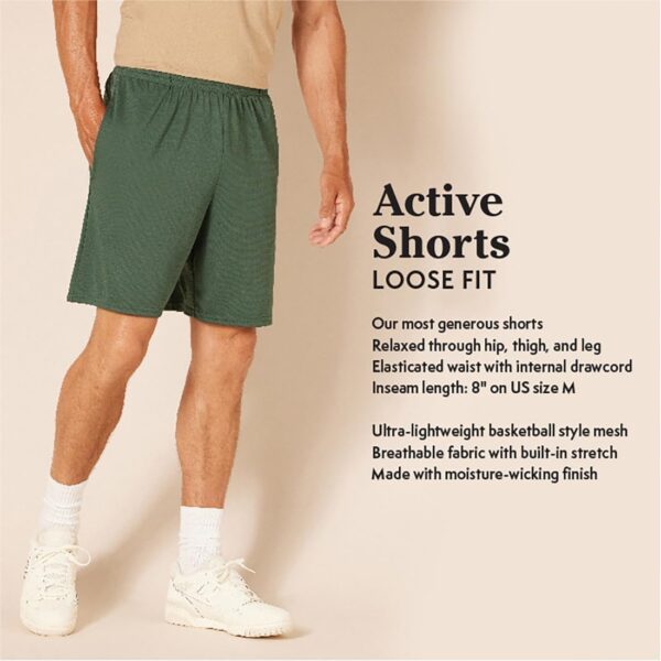 Amazon Essentials Men's Performance Tech Loose-Fit Lightweight Shorts (Available in Big & Tall), Pack of 2 - Image 3