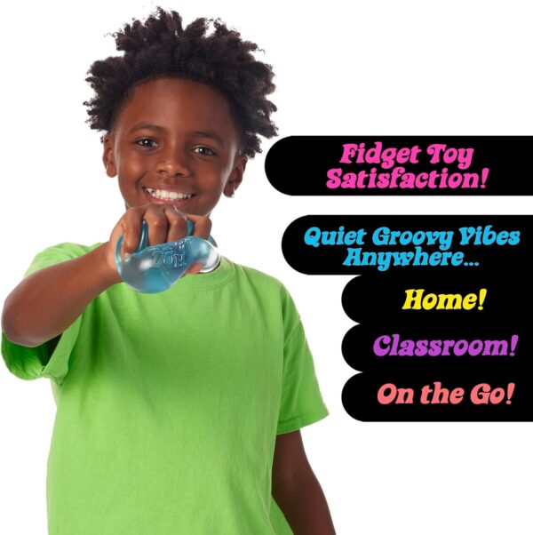 Schylling NeeDoh Nice Cube - Sensory Squeeze Toy with Super Solid Squish - 2.25" Cube - Color May Vary (Pack of 1) - Image 7