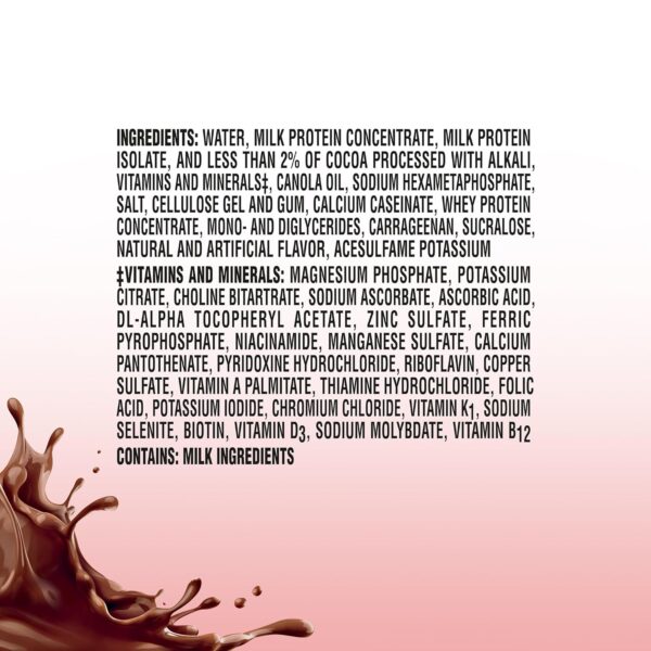 BOOST MAX Protein Shakes Ready to Drink - 30g High Protein Shake - Chocolate | Nutritional Drinks to Support Muscle Recovery After Exercise, 26 Vitamins & Minerals, 1g Sugar, 11 fl oz (Pack of 18) - Image 7