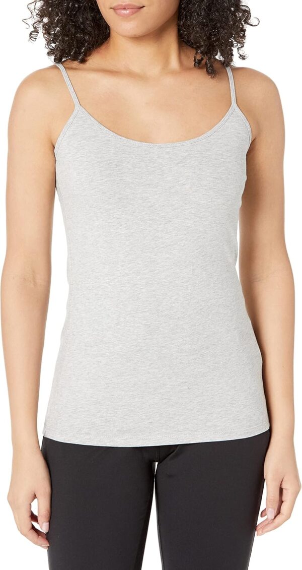 Amazon Essentials Women's Slim-Fit Camisole, Pack of 4 - Image 3