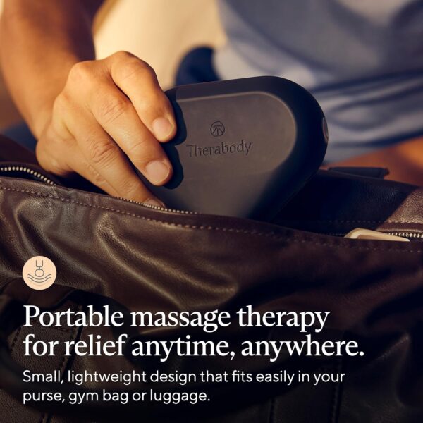 TheraGun Mini Massage Gun - Handheld Deep Tissue Percussion & Compact Personal Massager for On-The-Go, Portable Muscle Pain Relief in Neck, Back, Leg, Hand, Shoulder and Foot (Black 2.0) - Image 3