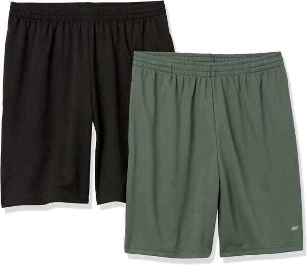 Amazon Essentials Men's Performance Tech Loose-Fit Lightweight Shorts (Available in Big & Tall), Pack of 2 - Image 2