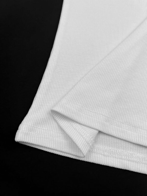 iGENJUN Womens Spaghetti Strap V-Neck Ribbed Tank Tops for Women 2024 Slim Fitted Soft Camisole Basic Layering Shirts - Image 4