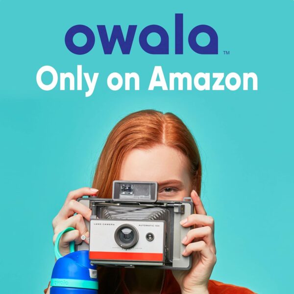 Owala FreeSip Insulated Stainless Steel Water Bottle with Straw for Sports, Travel, and School BPA-Free Sports Water Bottle, 24 oz, Denim - Image 7