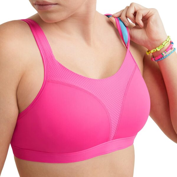 Champion Women's Sports Bra, Spot Comfort, Maximum Support, High-Impact Sports Bra for Women - Image 5
