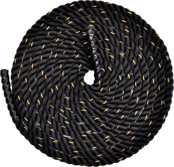 Battle Rope 1.5Inch 2 Inch Diameter Poly Dacron 30 FT, 40 FT, 50 FT Length, Heavy Ropes for Home Gym and Workout - Image 3