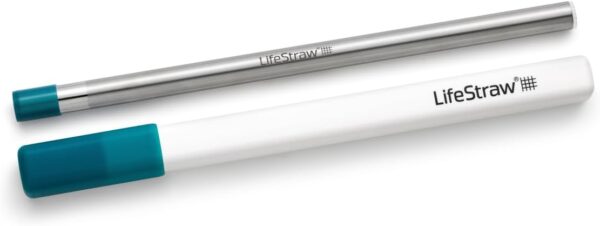 LifeStraw Sip – Reusable Stainless Steel Water Filter Drinking Straw - Image 2