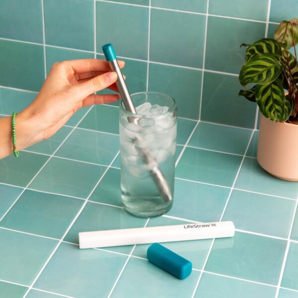 LifeStraw Sip – Reusable Stainless Steel Water Filter Drinking Straw - Image 7