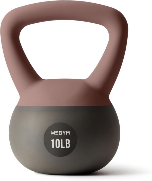 Soft Kettlebells with Cushioned Impact-Resistant Base and Anti-Slip, Wide-Grip Handle for Home Workouts, Weightlifting, and Personal Training - Image 2