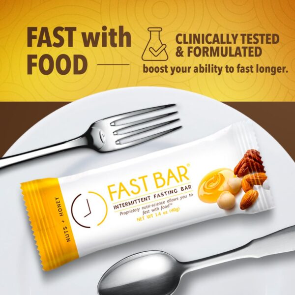Prolon Fast Bars | Keto, Gluten Free, Dairy Free, Plant Based Protein, For Intermittent Fasting | Developed to Not Break a Fast | Variety Pack | Nuts & Honey, Chocolate Chip, Coconut Macadamia, 24 Ct - Image 4