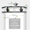 2025 Upgrade Multi-Grip Pull Up Bar with Smart Larger Hooks Technology - USA Original Patent, Designed, Shipped, Warranty - Image 6