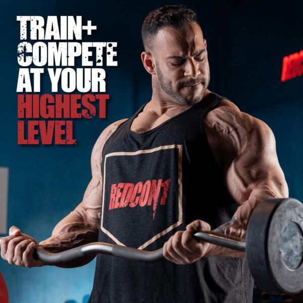 REDCON1 Total War Pre Workout Powder, Blue Lemonade - Beta Alanine + Citrulline Malate Keto Friendly Preworkout for Men & Women with 320mg of Caffeine - Fast Acting (30 Servings) - Image 6