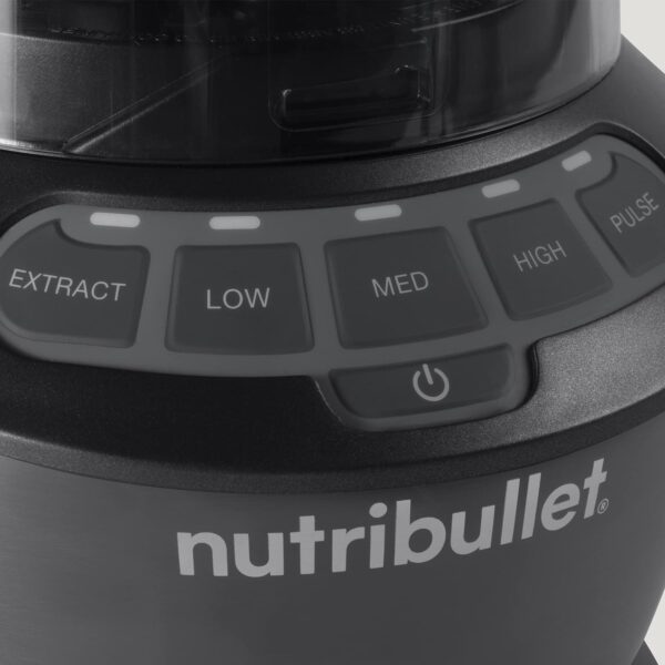 nutribullet Full-Size Blender Combo 1200W – NBF50500 - Dark Gray - Image 6