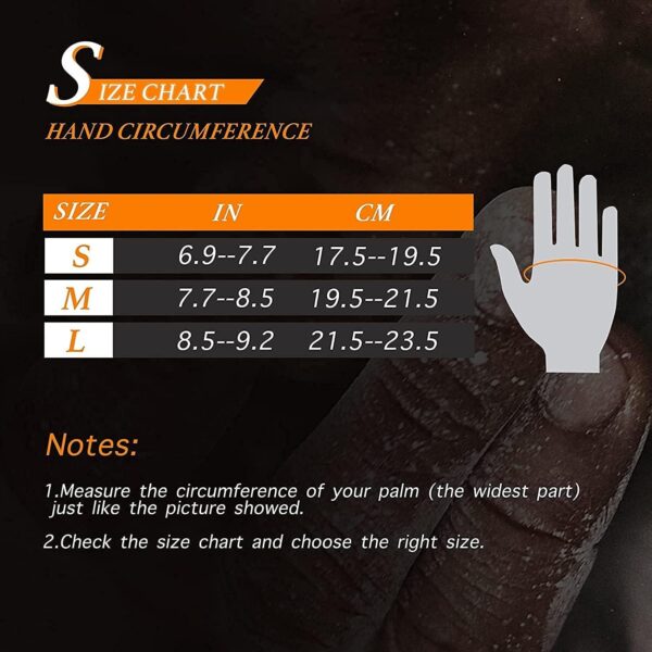 ATERCEL Weight Lifting Gloves Breathable Workout Gloves with Wrist Support for Gym, Exercise, Pull ups, Super Lightweight for Mens and Women, Full Palm Protection - Image 8