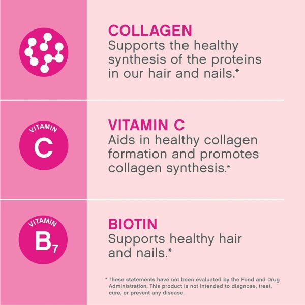 NeoCell Super Collagen With Vitamin C and Biotin, Skin, Hair and Nails Supplement, Includes Antioxidants, Tablet, 270 Count, 1 Bottle - Image 4