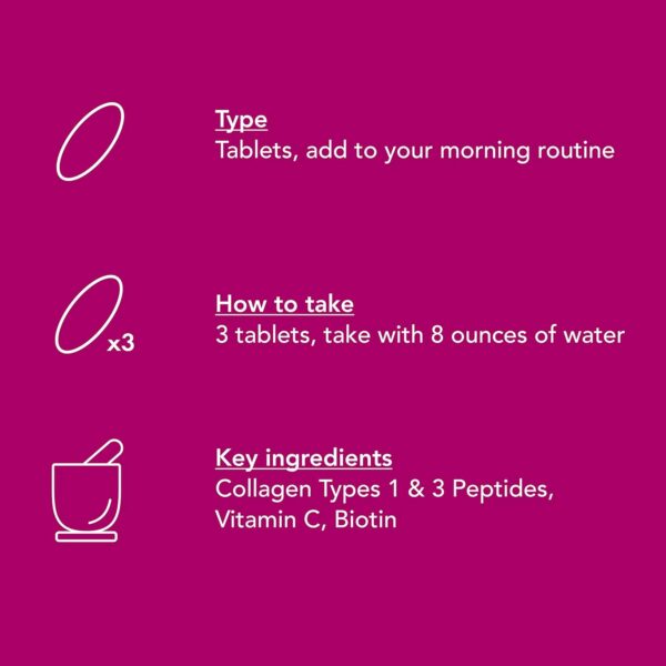 NeoCell Super Collagen With Vitamin C and Biotin, Skin, Hair and Nails Supplement, Includes Antioxidants, Tablet, 270 Count, 1 Bottle - Image 7