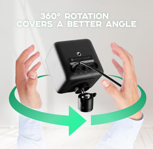 Skywin VR Stand Compatible with HTC Vive & Index Base Station - Tempered Glass HTC Vive Stand for Vive and Rift Constellation Sensors - Image 3