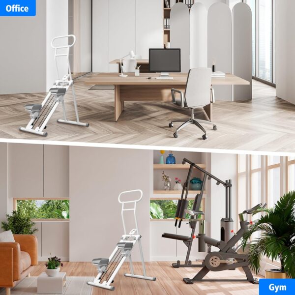 Stair Stepper for Home Gym,Folding Vertical Climber Cardio Exercise Machine,Stair Climber for Full Body Workout with Adjustable Handlebar for Women & Men - Image 9