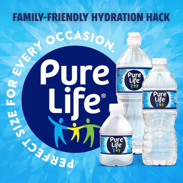 Pure Life, Purified Water, 8 Fl Oz, Plastic Bottled Water, 24 Pack - Image 7