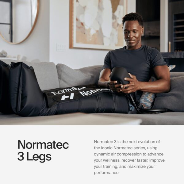 Hyperice Normatec 3 - Recovery System with Patented Dynamic Compression Massage Technology (Normatec 3 Standard Size Legs) FSA-HSA Approved - Image 3