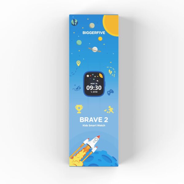 BIGGERFIVE Smart Watch for Kids No APP No Phone Needed, 1.8" Fitness Tracker Watch Pedometer, Heart Rate, Sleep Monitor, IP68 Waterproof, Step Counter, Puzzle Games for Girls Teens 5-16, Lilac - Image 9