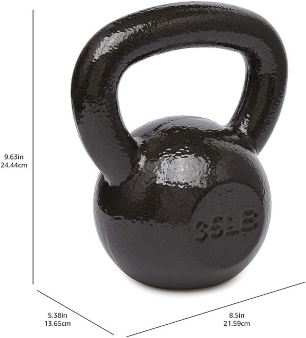 Amazon Basics Cast Iron Kettlebell - Image 6