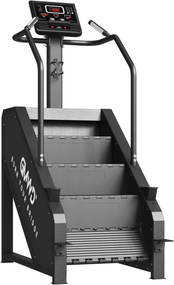 Stepper Machine, GMWD Stair Stepper with LED Screen, Commercial Grade Stair Climber Exercise Machine for Home with 15 Resistance Levels, 441LBS, 24-164 Steps/Minute, Bluetooth - Image 2