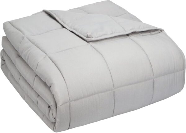 anfie Weighted Blanket(60"x80" 20lbs Queen Size),Ultra Soft and Cozy Cooling Weighted Blanket for Adult,Heavy Blanket with Machine Washable Soft Blanket - Image 2