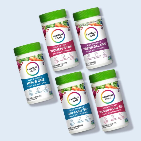 Rainbow Light Womens One High-Potency Daily Multivitamin, Womens Multivitamin Provides High-Potency Immune Support, With Vitamin C, Biotin and Ashwagandha, Vegetarian, 30 Count - Image 11