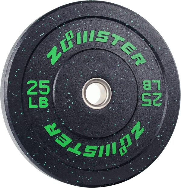 Bumper Plate Olympic Weight Plate High Bounce Bumper Weight Plate with Steel Insert Strength Training Weight Lifting Plate - Image 5