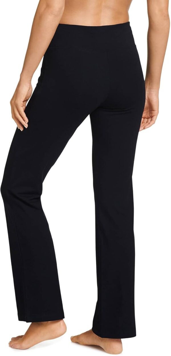 Jockey Women's Activewear Cotton Stretch Bootleg Pant - Image 4