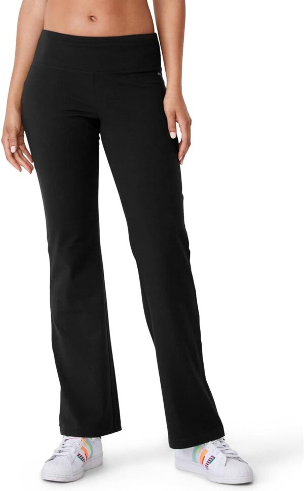 Jockey Women's Activewear Cotton Stretch Bootleg Pant - Image 2