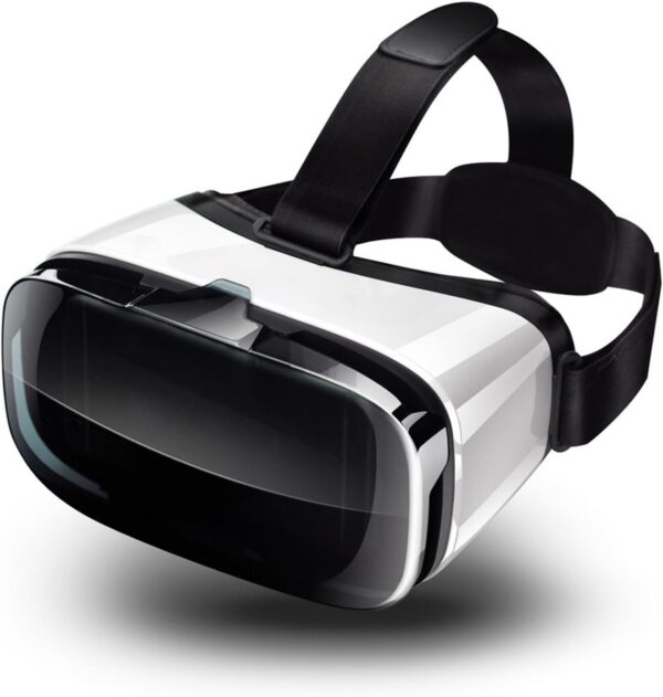 VR Headset for Phone, Compatible with iPhone Samsung and Android 3D Virtual Reality for Kids and Adults VR Goggles for Smartphone /4.5-6.3in Eyes Protected Anti-Blue HD Lenses - Image 2