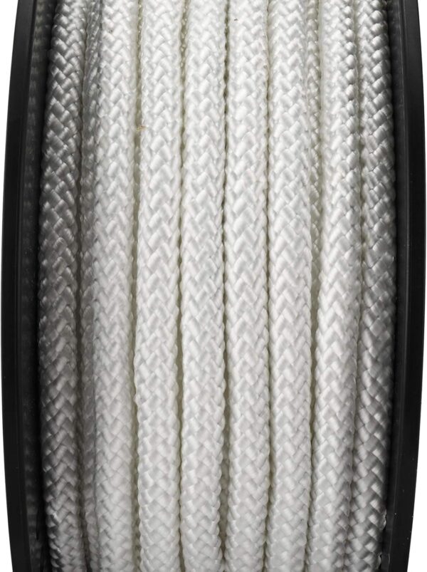 Artilife Flag Pole Rope 100 ft,5/16"(8mm) x 100 FT(30m) Wire Center Flagpole Rope,5/16 Braided Polyester Line with Steel Center Marine Grade - Image 8