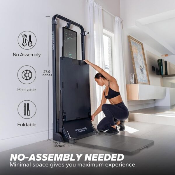 Smart Home Gym System, Gym Monster Multifunctional Smith Machine Home Gym Power Cage, All-in-one Cable Machine for Home Workout, Full Body Strength Training Fitness Exercise Machine - Image 7