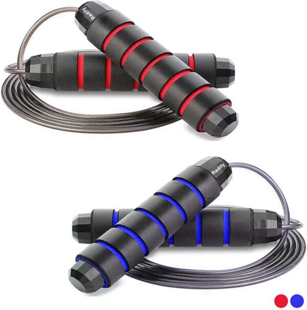 Redify Jump Rope,Jump Ropes for Fitness for Women Men and Kids,Speed Jumping Rope for Workout with Ball Bearings,Adjustable Skipping Rope for Exercise&Slim Body at Home School Gym - Image 2