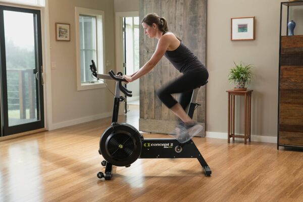 Concept2 BikeErg 2900 Stationary Exercise Bike | PM5 Monitor, Adjustable Air Resistance for Exercise, Conditioning and Strength Training with Signature Series Resistance Band - Image 8