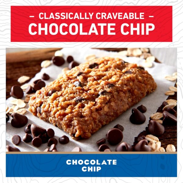 CLIF BAR - Chocolate Chip - Made with Organic Oats - Energy Bars - Non-GMO - Plant Based Protein Bars (15 Pack) - Image 4