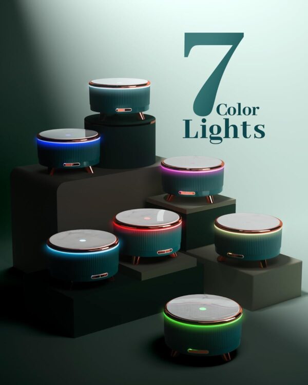 Essential Oil Diffuser for Home, Diffusers for Essential Oils Large Room, 500ml Aromatherapy Diffuser, 7 Colors Changed - Image 7