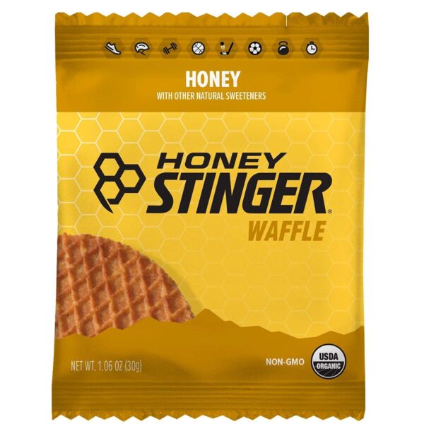 Honey Stinger Organic Honey Waffle Energy Stroopwafel for Exercise, Endurance and Performance Sports Nutrition for Home & Gym, Pre and Post Workout Box of 16 Waffles, 16.96 Ounce (Pack of 16) - Image 3