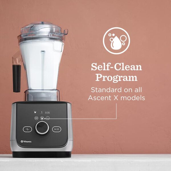 Vitamix Ascent X4 Blender, Professional-Grade, 5 Preset Blending Programs, 48-ounce Container, Self-Cleaning, Brushed Stainless - Image 3