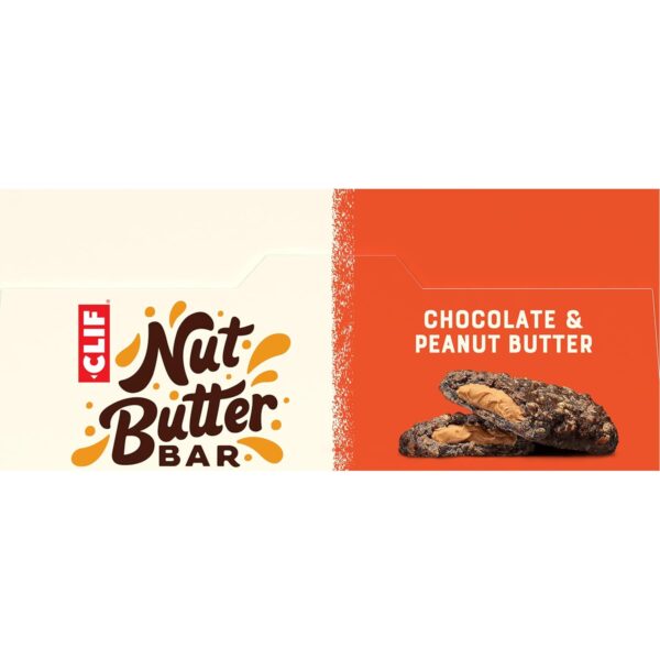 CLIF Nut Butter Bar - Chocolate Peanut Butter - Filled Energy Bars - Non-GMO - USDA Organic - Plant-Based - Low Glycemic - 1.76 oz. (5 Pack) - Image 13