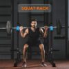 JX FITNESS Squat Rack, Barbell Rack, Bench Press Rack Push Up Multi-Function Weight Lifting Gym/Home Gym - Image 4