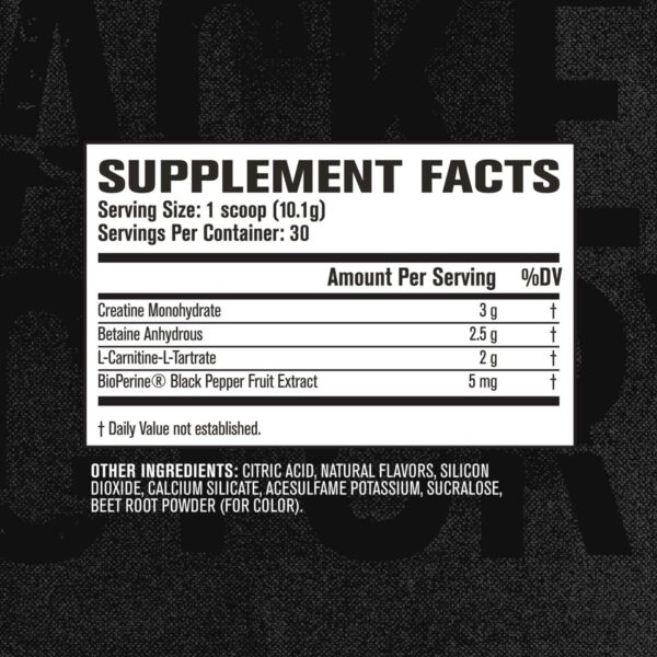 Jacked Factory Growth Surge Creatine Post Workout w/L-Carnitine - Daily Muscle Builder & Recovery Supplement with Creatine Monohydrate, Betaine, L-Carnitine L-Tartrate - 30 Servings, Cherry Limeade - Image 6