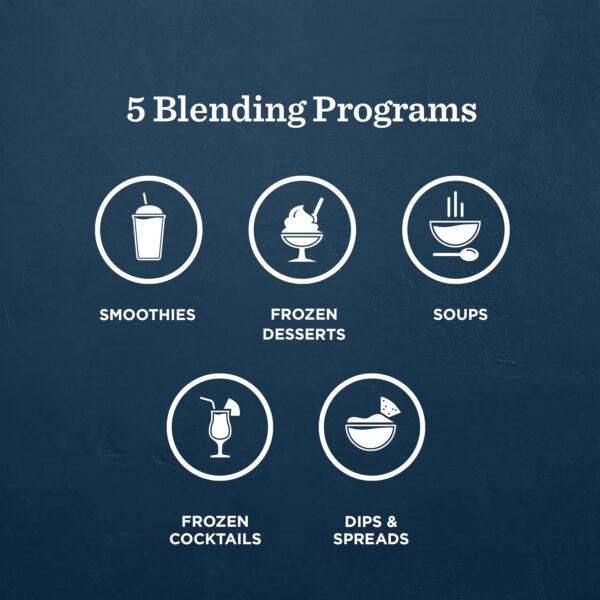 Vitamix Ascent X4 Blender, Professional-Grade, 5 Preset Blending Programs, 48-ounce Container, Self-Cleaning, Brushed Stainless - Image 5